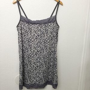 Loveaffair Leopard Print Sexy Night Gown Slip Chemise Size 1X